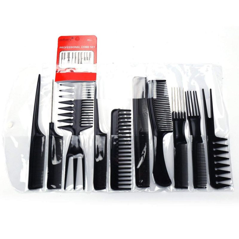 Professional Comb Set 12 in 1 pack