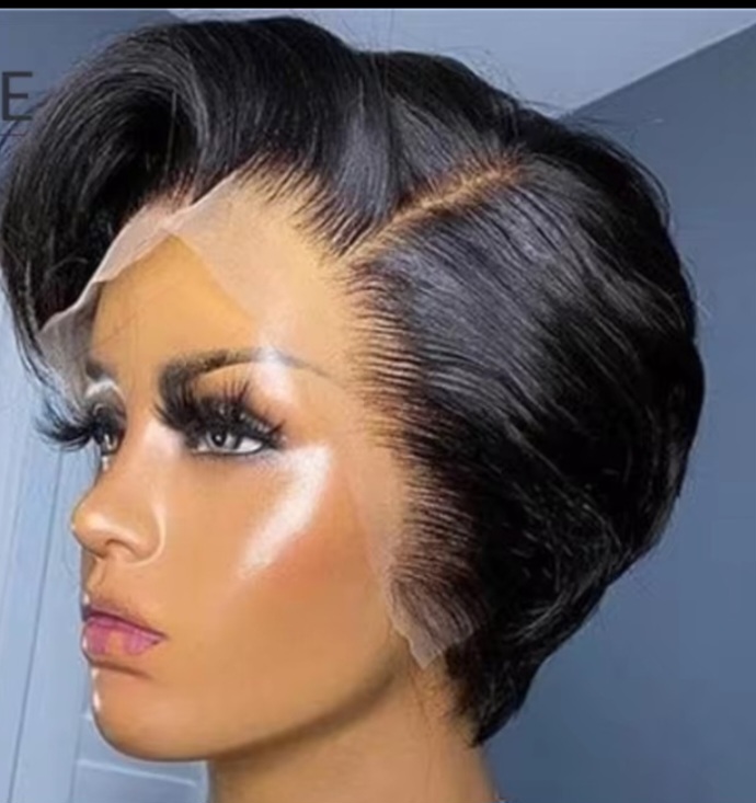13x4 full frontal pixie cut 