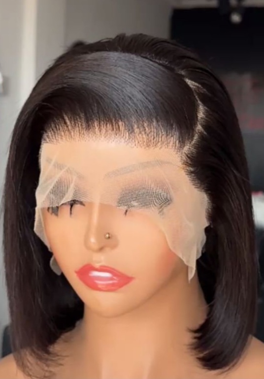 Full frontal bob wig 10